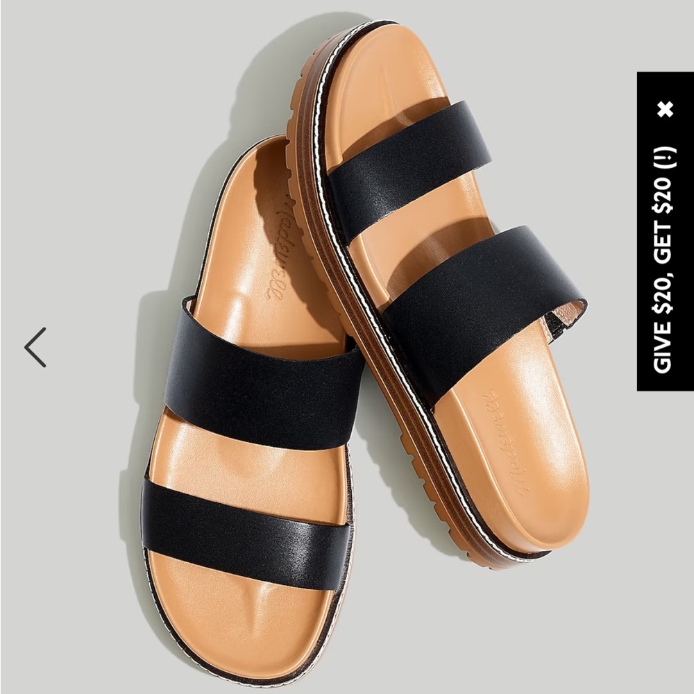 Madewell Charlie Double Strap Sandal